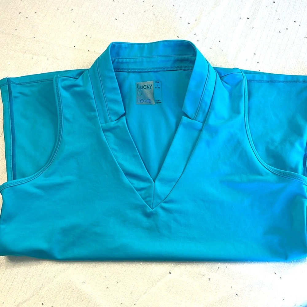 NWOT, Lucky in Love golf Tank